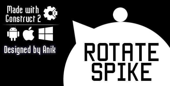 Rotate Spike - HTML5 Game (CAPX)
